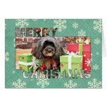 Christmas - Mixed Breed - Peanut Greeting Cards