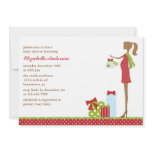 Christmas Mom To Be Baby Shower Invitations