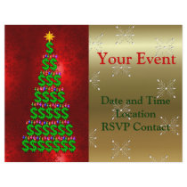Christmas Money Tree Personalized Flyer