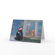 "Christmas Monkey" cards
