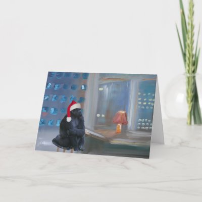 "Christmas Monkey" cards