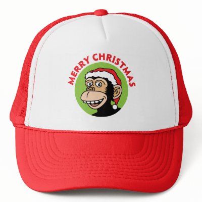 Christmas Monkey hats