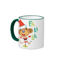 Christmas Monkey MUG by SBeise Christmas Monkey MUG