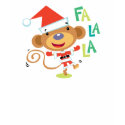 Christmas Monkey T-Shirt by SBeise Christmas Monkey T-Shirt