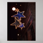 Christmas Moon Print
