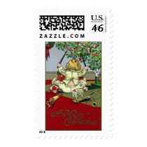 Christmas Morning Beneath the Tree Stamps
