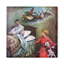 Christmas Morning magnets