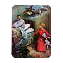 Christmas Morning Vinyl Magnet