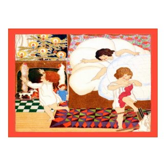 Christmas Morning ~ Vintage Christmas print