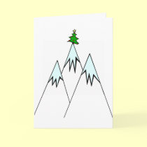 Christmas Mountain cards