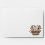 christmas mouse and gingerbread cup envelope