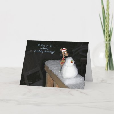 Christmas Mouse cards