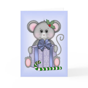 Christmas Mouse card