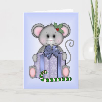 Christmas Mouse cards