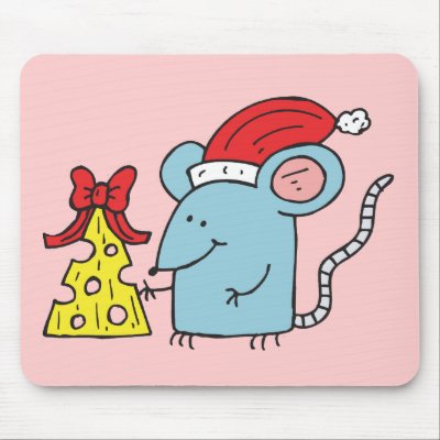 Christmas Mouse mousepads