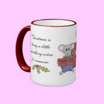 Weihnachts-Maus tassen