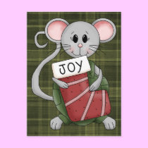 Weihnachts-Maus postkarten