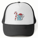 christmas mouse with candy cane hats