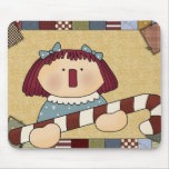 Christmas Mousepad: Simple Joys Annie
