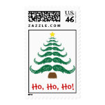 Christmas Moustache Tree Postage