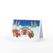 Christmas moving card