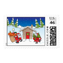 Christmas moving postage by rykproductions Christmas moving postage