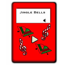 Christmas mp3 Player Apparel, Jingle Bells t-shirts