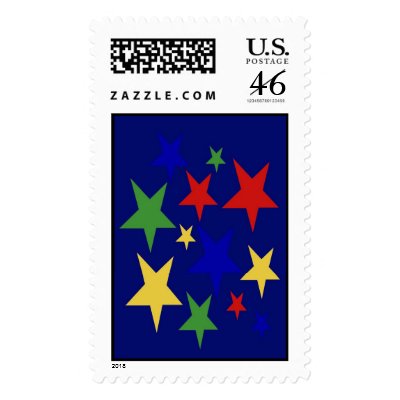 Christmas Multi Stars Stamps by lonvig