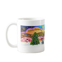 Christmas Music 2 - Australian Cattle Dog 1 mugs by dogartchristmasgifts Christmas Music 2 - Australian Cattle Dog 1 mugs