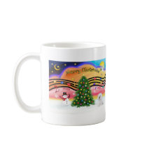 Christmas Music 2 - Bichon 1 mugs