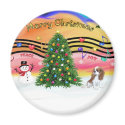 Christmas Music 2 - Cavalier (Blenheim F) magnets
