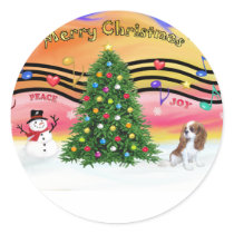 Christmas Music 2 - Cavalier (Blenheim F) stickers