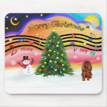 Christmas Music 2 - Cavalier (Ruby) mousepads