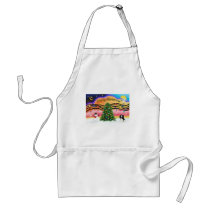 Christmas Music 2 - Cavalier (Tri) aprons