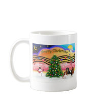 Christmas Music 2 - Cavaliers (four) mugs