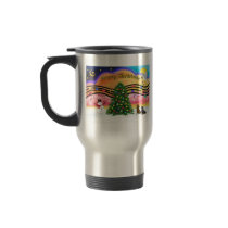 Christmas Music 2 - Dachshunds (two) mugs