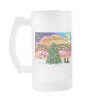 Christmas Music 2 - Dachshunds (two) mugs