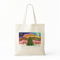 Christmas Music 2 - Papillons (2-Sable-fawn) bags