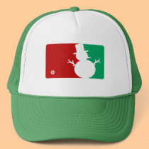 Christmas MVP Snowman logo hats