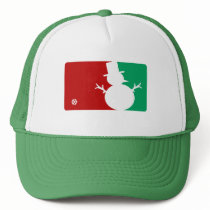 Christmas MVP Snowman logo hats