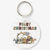 Christmas Nativity Keychain