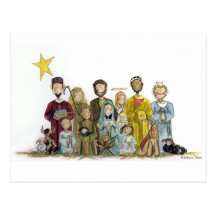 Christmas Nativity Post Cards