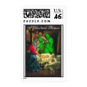 Christmas Nativity Postage Stamp