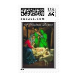 Christmas Nativity Postage Stamp