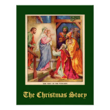 Christmas Nativity Scene Wisemen Personalized Invite