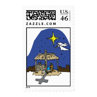 Christmas Nativity Stamps