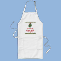 Christmas Naughty Apron aprons