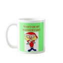 christmas naughty list girl xmas joke, christma... mugs