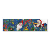 CHRISTMAS NIGHT BUMPER STICKERS