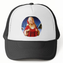 "Christmas Night" Close Up Mesh Hats